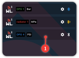 Watchlog Bluetooth Live View & Datalogging App for iOS and Android